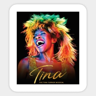 Tina Turner // The Queen of Rock RIP 1939 -2023 Sticker